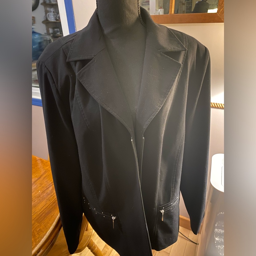 TanJay Black Women's Blazer